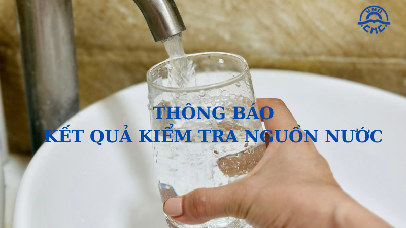 Công bố kết quả phân tích chất lượng nước liên quan đến phản ánh khách hàng nước có màu đục, có cặn bẩn và có mùi khó chịu